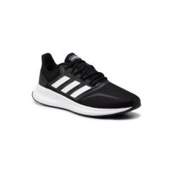 ADIDAS RUNFALCON F36199. Czarne buty sportowe męskie Adidas, z materiału. Za 199,99 zł.
