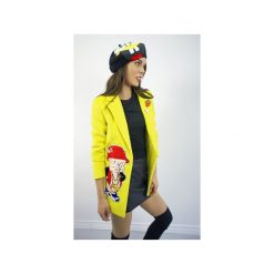 CRAZY Beret czarny. Czarne czapki damskie Missspark, z aplikacjami, z wełny. Za 149,00 zł.