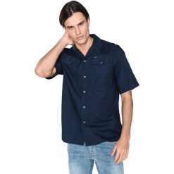G-Star RAW Bristum Utility Koszula Niebieski. Niebieskie koszule męskie G-Star RAW, s, bez wzorów, z bawełny, retro, bez kołnierzyka, z krótkim rękawem. Za 352,95 zł.