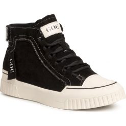 Sneakersy GOE - GG2N3062 Black. Czarne półbuty damskie GOE, bez wzorów, ze skóry, bez obcasa, bez zapięcia. Za 299,00 zł.
