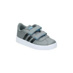Buty Dziecko adidas F36401. Szare trampki dziewczęce Adidas, bez wzorów, bez zapięcia. Za 130,25 zł.