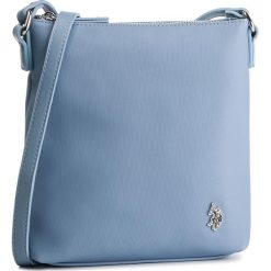 Torebka U.S. POLO ASSN. - New Ports. Crossbody Bag BEUNP0430WVP213 Light Blue. Niebieskie listonoszki damskie U.S. Polo Assn., bez wzorów, ze skóry ekologicznej, bez dodatków. W wyprzedaży za 159,00 zł.