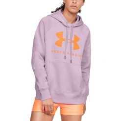 Under Armour Sportstyle Graphic Bluza Różowy. Różowe bluzy damskie Under Armour, l, bez wzorów, z bawełny, bez rękawów, bez kaptura. Za 240,95 zł.