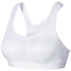 Biustonosze sportowe: Odlo Biustonosz Odlo Sports Bra ULTIMATE – HIGH biały r. 75B