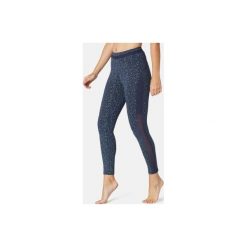 Legginsy Slim 7/8 Gym & Pilates 520 damskie. Niebieskie legginsy sportowe damskie DOMYOS, xl, z elastanu. Za 84,99 zł.