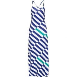 Sukienka w paski bonprix szmaragdowo-ciemnoniebieski. Niebieskie długie sukienki marki bonprix, na lato, w paski, z długim rękawem. Za 74,99 zł.