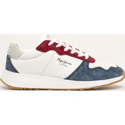 Pepe Jeans - Buty Koko Esse. Białe buty sportowe damskie Pepe Jeans, bez wzorów, z jeansu, sportowe. Za 369,90 zł.
