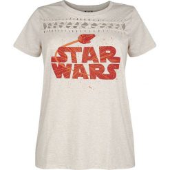 Star Wars Solo: A Star Wars Story - Kessel Group Koszulka damska odcienie beżowego. Brązowe bluzki z odkrytymi ramionami Star Wars, xxl, z motywem z bajki, retro, z okrągłym kołnierzem. Za 62,90 zł.