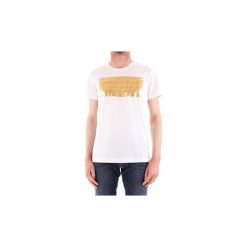 T-shirty z krótkim rękawem Versace Jeans B3GTB74D36590. Białe t-shirty męskie Versace Jeans, s, bez wzorów, z jeansu, bez kołnierzyka, krótkie. Za 473,55 zł.