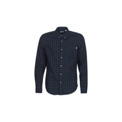 Koszule z długim rękawem Timberland LS FLNNL MED GNGH GD. Niebieskie koszule męskie Timberland, s, bez wzorów, bez kołnierzyka, z długim rękawem. Za 311,20 zł.