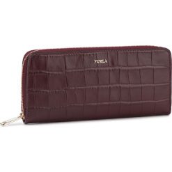 Duży Portfel Damski FURLA - Babylon 1033421 P PBC2 KO0 Ribes g. Czerwone portfele damskie Furla, bez wzorów, ze skóry. W wyprzedaży za 519,00 zł.
