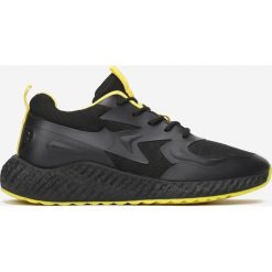 Czarno-Żółte Buty Sportowe Last Power. Czarne buty sportowe męskie Born2be, z gumy, na sznurówki. Za 99,99 zł.