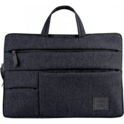UNIQ torba na laptopa 15" Cavalier 2 w 1 charcoal (black), UNIQ-CAVALIER(14)-BLACK. Szare torby na laptopa UNIQ, bez wzorów, eleganckie. Za 169,00 zł.
