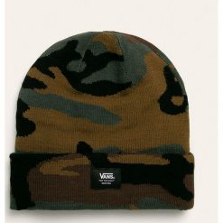 Vans - Czapka. Pomarańczowe czapki męskie Vans, bez wzorów, z elastanu. W wyprzedaży za 59,90 zł.