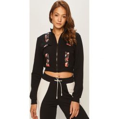 LaBellaMafia - Bluza. Czarne bluzy damskie LABELLAMAFIA, s, z nadrukiem, z elastanu, bez rękawów, bez kaptura. Za 279,90 zł.