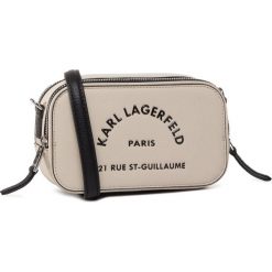 Torebka KARL LAGERFELD - 201W3113 Hazelwood A191. Brązowe listonoszki damskie KARL LAGERFELD, bez wzorów, ze skóry, bez dodatków. W wyprzedaży za 729,00 zł.
