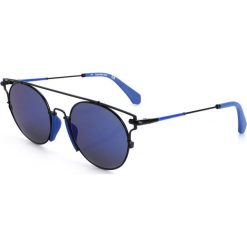Calvin Klein Okulary "CKJ167S". Okulary przeciwsłoneczne męskie Calvin Klein, z materiału, okrągłe. Za 299,00 zł.