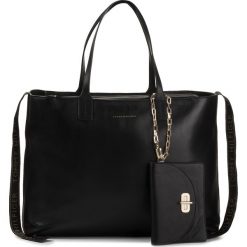 Torebka TOMMY HILFIGER - Soft Turnlock Tote AW0AW08165 BDS. Czarne torebki klasyczne damskie TOMMY HILFIGER, bez wzorów, ze skóry, klasyczne, duże, bez dodatków. Za 1399,00 zł.