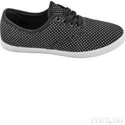 Damskie trampki NOA BLACK. Czarne buty sportowe damskie Damskie trampki NOA BLACK, bez wzorów, bez zapięcia. W wyprzedaży za 29,00 zł.