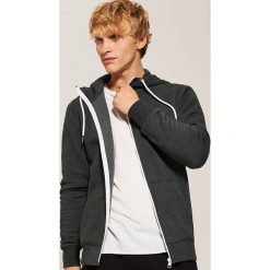 Rozpinana bluza basic - Zielony. Zielone bluzy męskie rozpinane marki House, l. Za 79,99 zł.