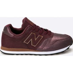 New Balance - Buty. Brązowe buty sportowe damskie New Balance, z materiału. W wyprzedaży za 239,92 zł.