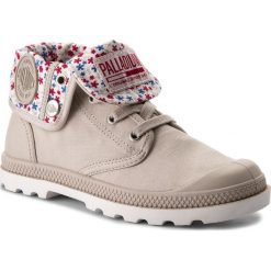 Trapery PALLADIUM - Baggy Low Lp 93314-058-M Rainy Day/Marshmallow. Szare buty zimowe damskie marki Palladium, z materiału. W wyprzedaży za 219,00 zł.