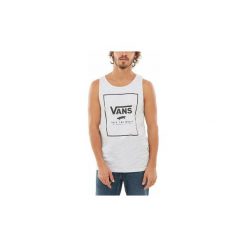 T-shirty z krótkim rękawem Vans CAMISETA MN PRINT BOX TANK EEXRP5. Szare t-shirty męskie marki Vans, s, bez wzorów, bez kołnierzyka, krótkie. Za 132,52 zł.