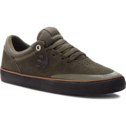 Tenisówki ETNIES - Marana Vulc 4101000425 Green/Black 310. Zielone półbuty męskie skórzane marki Etnies, bez wzorów, sportowe, bez zapięcia. W wyprzedaży za 239,00 zł.