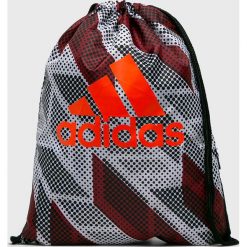 Adidas Performance - Plecak. Czerwone plecaki damskie adidas Performance, z nadrukiem, z poliesteru. W wyprzedaży za 49,90 zł.