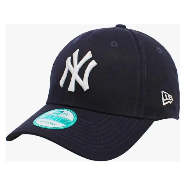 New Era Czapka 940 League Bas New York Yankees , granatowy, rozmiar ONE-SIZE. Niebieskie czapki damskie New Era, bez wzorów, z materiału. Za 89,99 zł.
