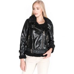 TWINSET Kurtka Czarny. Czarne kurtki damskie Twinset, na jesień, s, bez wzorów, z bawełny. Za 1186,95 zł.