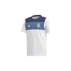 T-shirty z krótkim rękawem Dziecko adidas Real Madrid Graphic Tee. Białe t-shirty chłopięce Adidas, bez wzorów, z krótkim rękawem. Za 99,95 zł.
