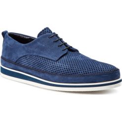 Półbuty BALDININI - 997091XPITI1010XXXXX Tiger Blu. Niebieskie półbuty męskie Baldinini, na co dzień, bez wzorów, ze skóry, eleganckie, bez zapięcia. Za 1729,00 zł.
