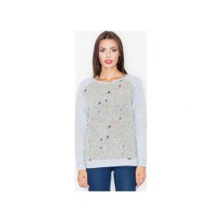 Bluza M514 Szary. Szare bluzy damskie FIGL, m. Za 149,00 zł.