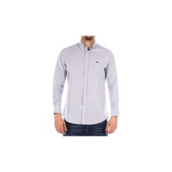 Koszule z długim rękawem Harmont Blaine CRB026. Niebieskie koszule męskie Harmont Blaine, xl, bez wzorów, bez kołnierzyka, z długim rękawem. Za 635,05 zł.