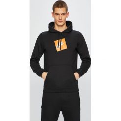 Nike - Bluza. Czarne bluzy męskie Nike, xl, z nadrukiem, z bawełny, z kapturem, bez rękawów, z kapturem. W wyprzedaży za 229,90 zł.