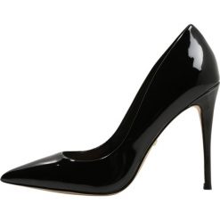 ALDO STESSY Szpilki black patent. Czarne czółenka damskie na sylwestra ALDO, bez wzorów, ze skóry ekologicznej, bez obcasa, na szpilce, bez zapięcia. Za 349,00 zł.