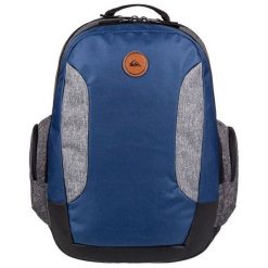 Quiksilver Plecak Schoolie Ii Medieval Blue Heather eqybp03498-Bteh. Brązowe plecaki męskie marki Quiksilver. W wyprzedaży za 172,00 zł.