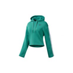 Bluzy Reebok Classic Bluza z kapturem Classics Vector. Zielone bluzy damskie Reebok Classic, s, bez wzorów, bez rękawów, z kapturem. Za 229,00 zł.