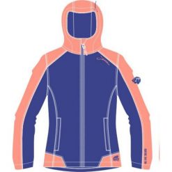 Kurtki chłopięce: IGUANA Kurtka juniorska BANKS JRB Royal Blue/ Desert Flower r. 140