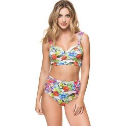 Bez Kategorii: Bikini w kolorze białym ze wzorem