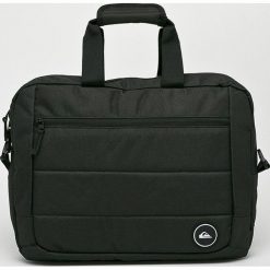 Quiksilver - Torba. Czarne torby na laptopa marki Quiksilver, w paski, z materiału. W wyprzedaży za 159,90 zł.