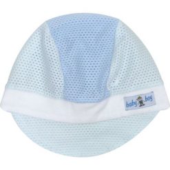 TXM CZAPKA NIEMOWLĘCA CHŁOPIĘCA CIENKA 46 TURKUSOWY. Niebieskie czapeczki niemowlęce TXM, bez wzorów. Za 14,99 zł.