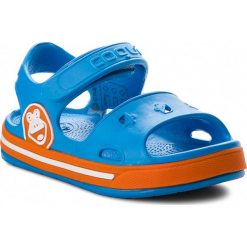 Sandały COQUI - Fobee 8851 Sea Blue/Dk. Orange. Niebieskie sandały chłopięce marki Coqui, z tworzywa sztucznego, bez zapięcia. Za 74,99 zł.