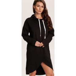 Czarna Bluza Kyllyss. Czarne bluzy damskie Renee, uniwersalny, bez wzorów, bez rękawów, z kapturem. Za 139,99 zł.