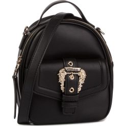 Plecak VERSACE JEANS COUTURE - E1VUBBF5 899. Czarne plecaki damskie Versace Jeans Couture, bez wzorów, z jeansu, klasyczne. W wyprzedaży za 649,00 zł.