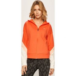 Calvin Klein Performance - Bluza. Pomarańczowe bluzy damskie Calvin Klein Performance, s, bez wzorów, z elastanu, bez rękawów, z kapturem. Za 499,90 zł.