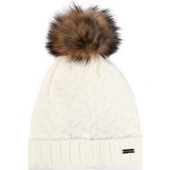 Czapka WITTCHEN - 89-HF-201-0 Beżowy. Brązowe czapki damskie Wittchen, bez wzorów, z materiału. W wyprzedaży za 119,00 zł.