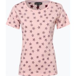 Franco Callegari - T-shirt damski, różowy. Różowe t-shirty damskie marki Franco Callegari, z nadrukiem, z dżerseju, bez kołnierzyka. Za 19,95 zł.