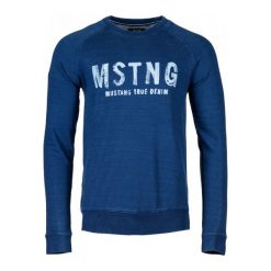 Bejsbolówki męskie: Mustang Bluza Męska Xl Niebieski